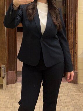 Navy Blue H&M Women's Suit